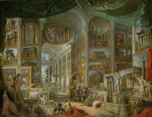 古代ローマ 作： Giovanni Paolo Pannini
